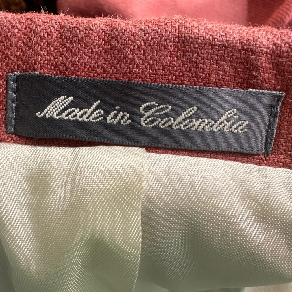 Oscar de la Renta Silk Wool Blend Sport Blazer 40R